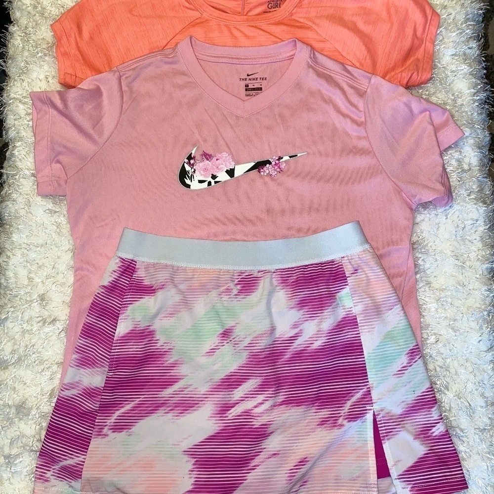 Girls size XL athletic mixed lot Nike, DSG, Athleta